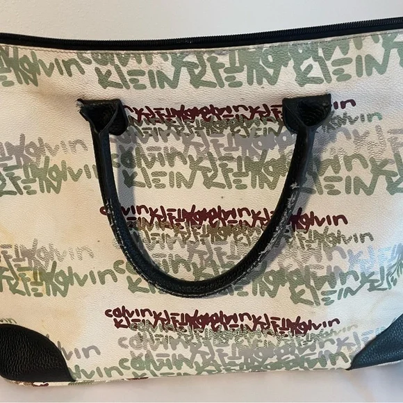 Calvin Klein Multicolor Logo Tote - Picture 2 of 3